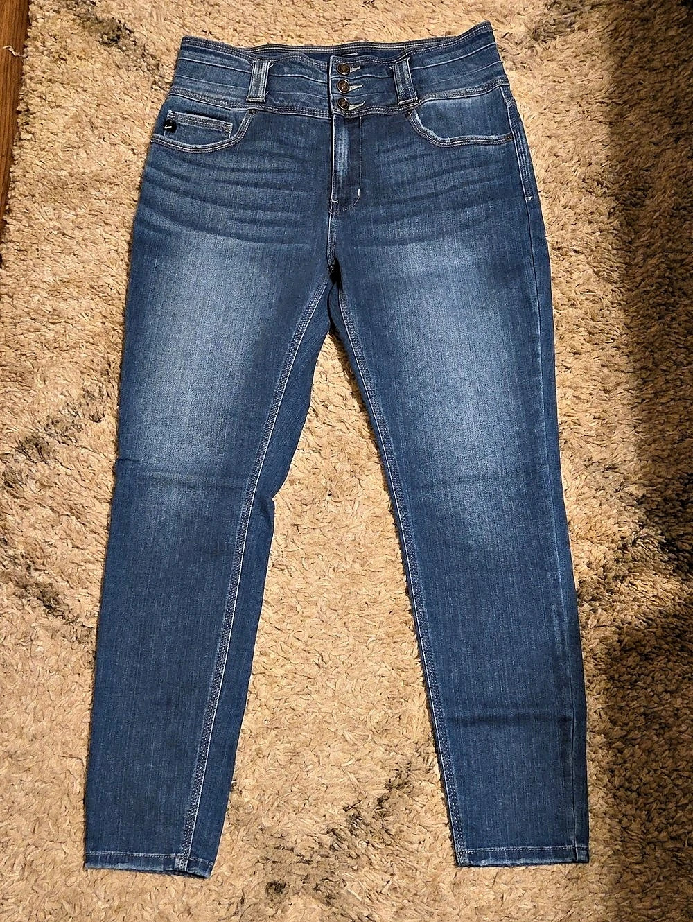 Kancan Skinny Jeans Blue Waist 11